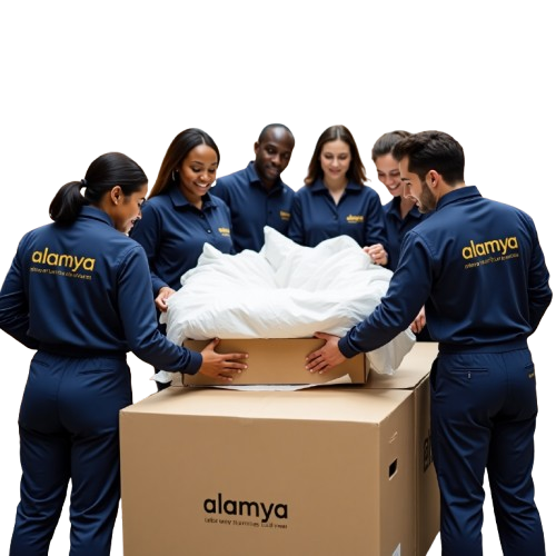 فريق نقل اثاث كويتي محترف - العالمية نقل عفش