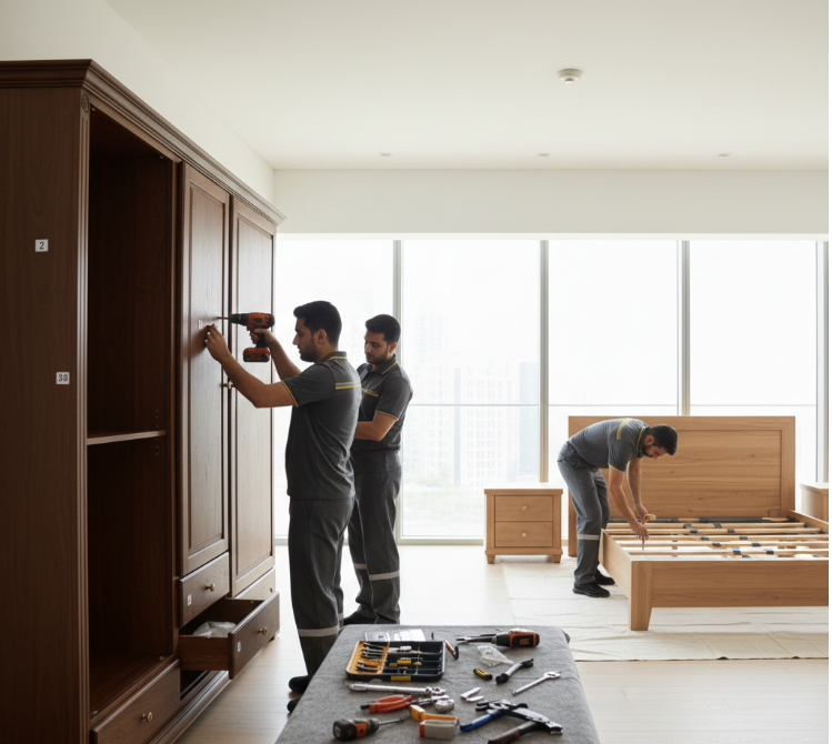 فك وتركيب الأثاث في الكويت