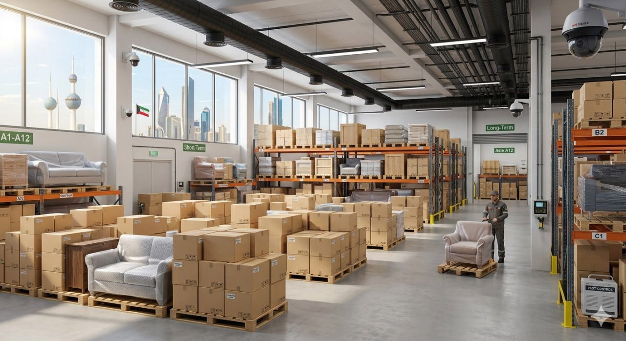 تخزين عفش آمن