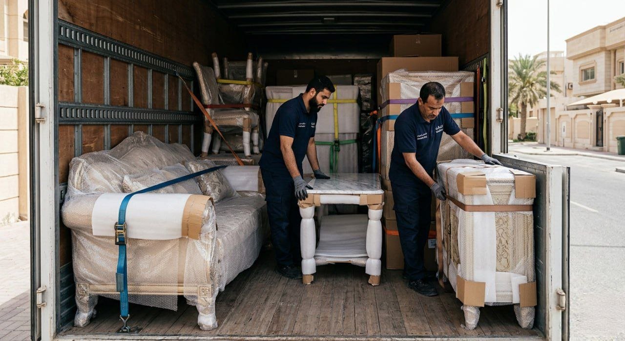 تغليف فاخر لنقل عفش - خدمات نقل العفش