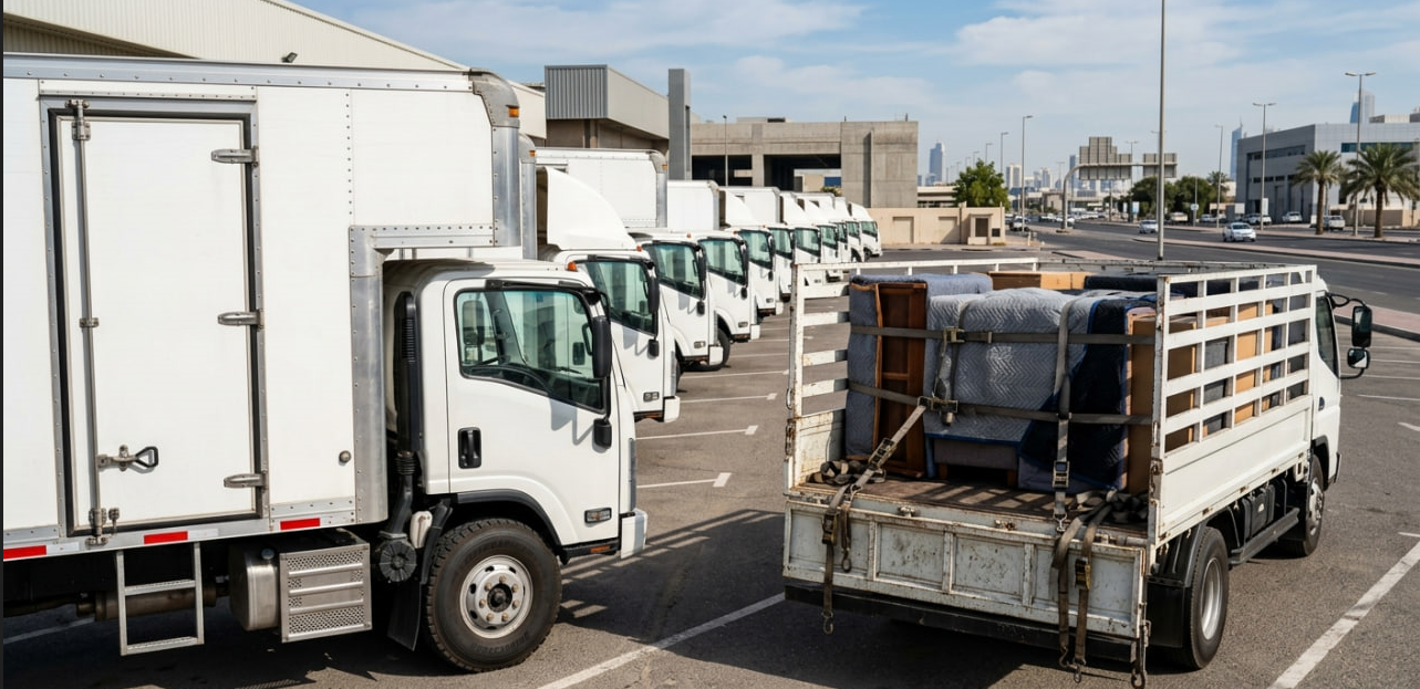 سيارات مغلقة لنقل عفش